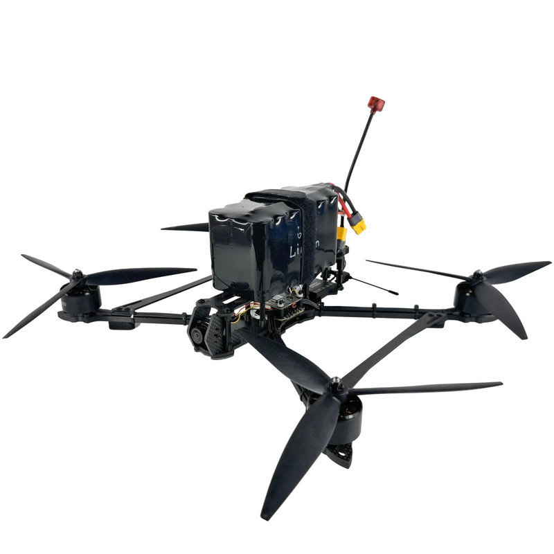 FPV дрон 9 дюймів BPK-9 LISTOPAD (2.5W / 5.8 GHz / ELRS / 915 MHz / 8400 mAh / 3.5 kg) Камікадзе з АКБ